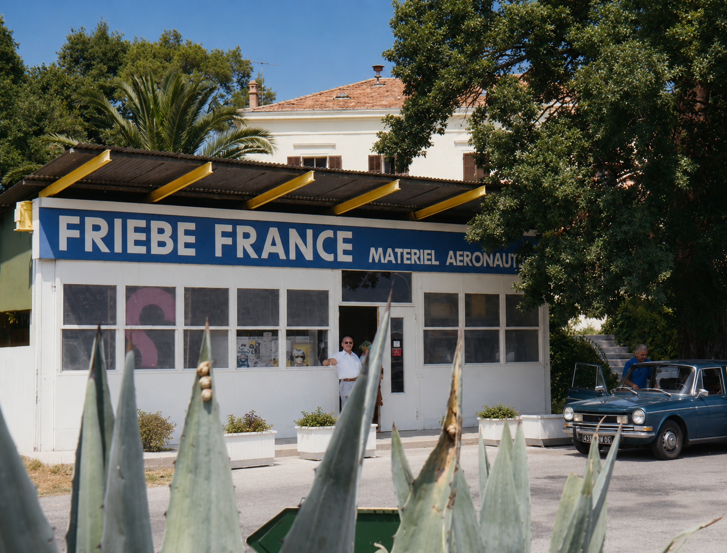 Niederlassung Cannes Anfang der 70er Jahre